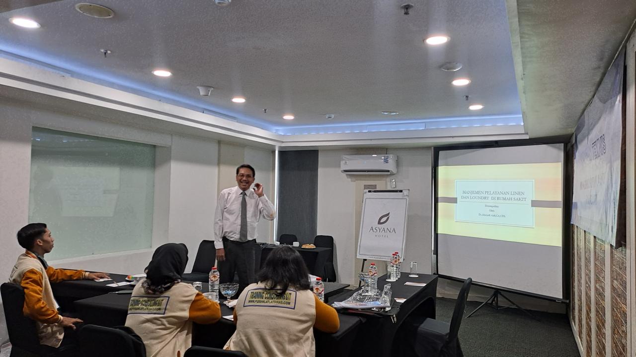 Bimtek Manajemen Linen dan Loundry Rumah Sakit