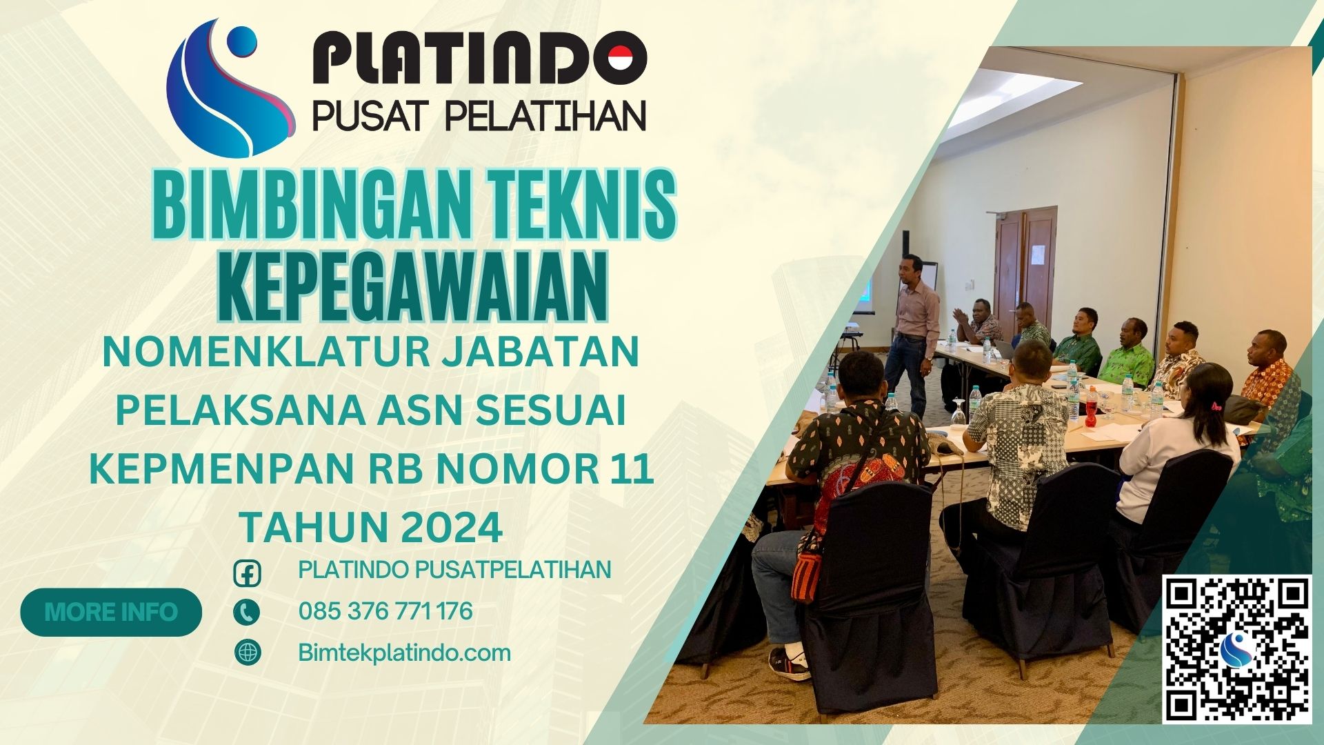 Bimtek Nomenklatur Jabatan Pelaksana ASN Sesuai Kepmenpan RB Nomor 11 Tahun 2024