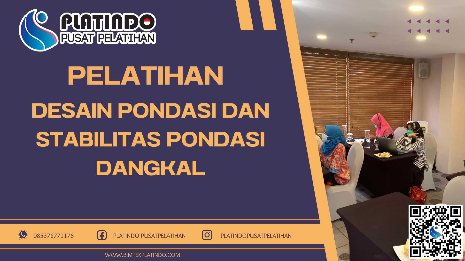 Pelatihan Desain Pondasi dan Stabilitas Pondasi Dangkal