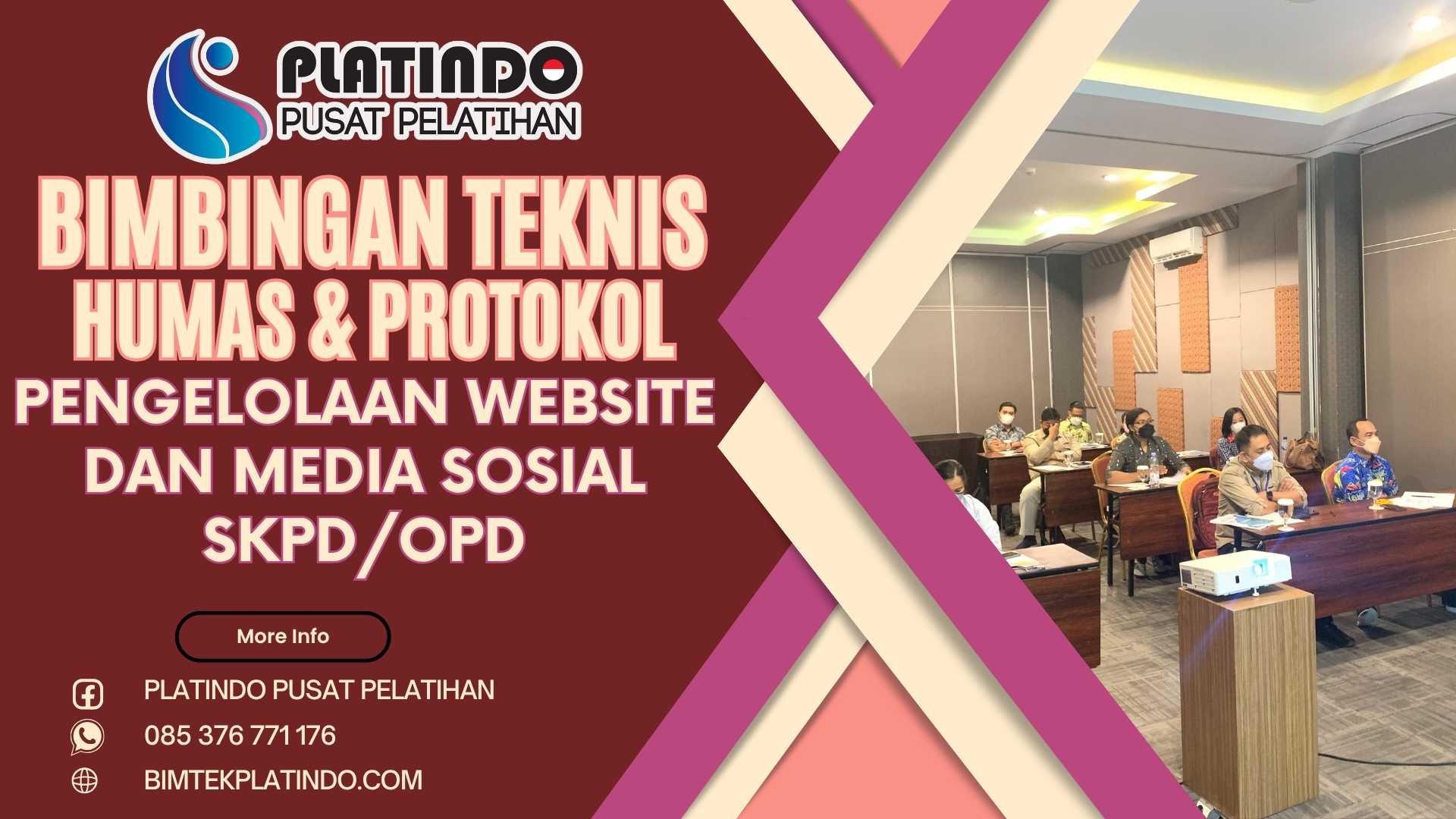 Bimtek Pengelolaan Website dan Media Sosial SKPD/OPD