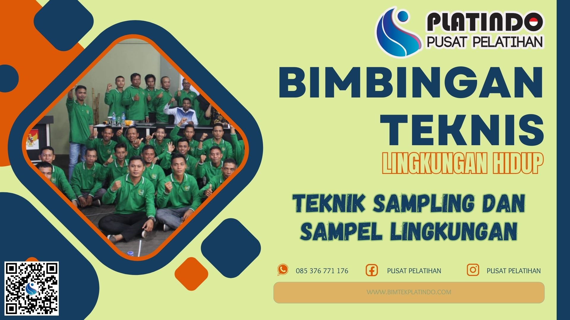 Pelatihan Teknik Sampling Untuk Pengujian Sampel Lingkungan
