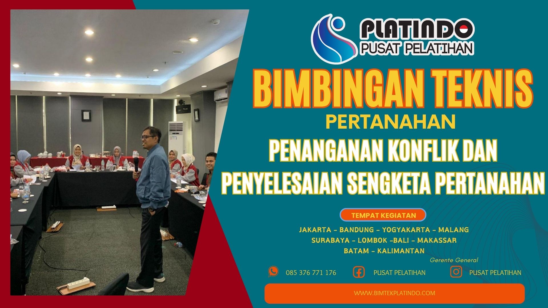 Bimtek Penanganan Konflik Pertanahan dan Penyelesaian Sengketa Pertanahan
