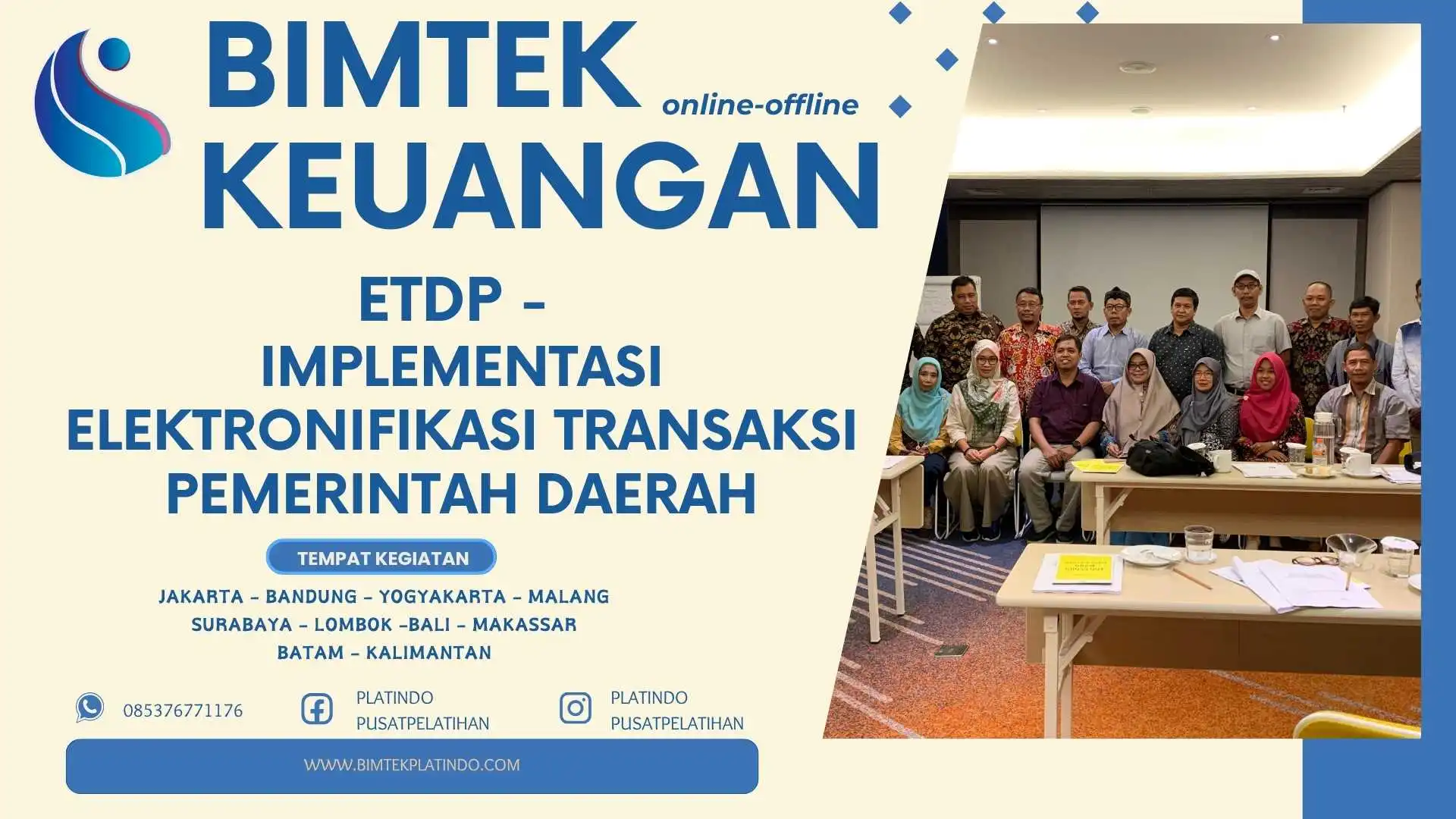 Bimtek Implementasi ETDP (Elektronifikasi Transaksi Pemerintah Daerah)