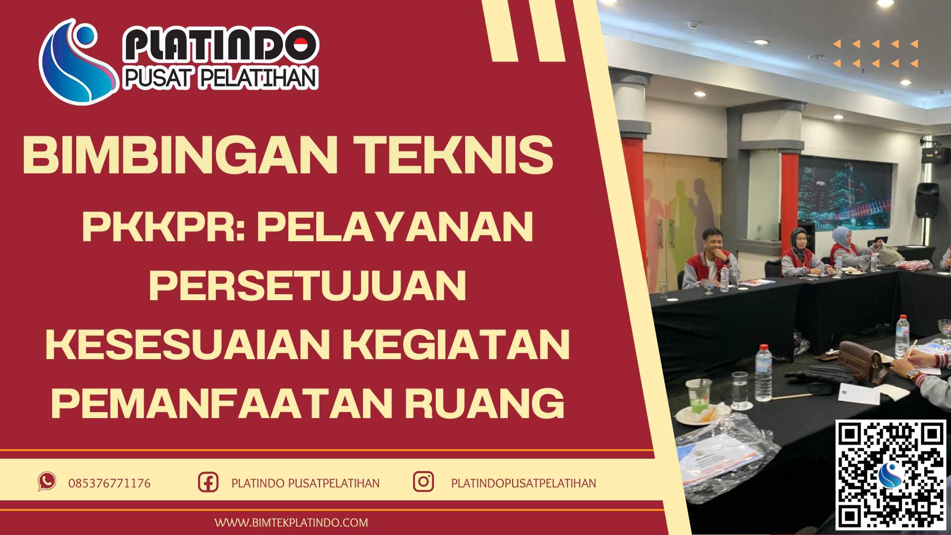 Bimtek PKKPR: Pelayanan Persetujuan Kesesuaian Kegiatan Pemanfaatan Ruang