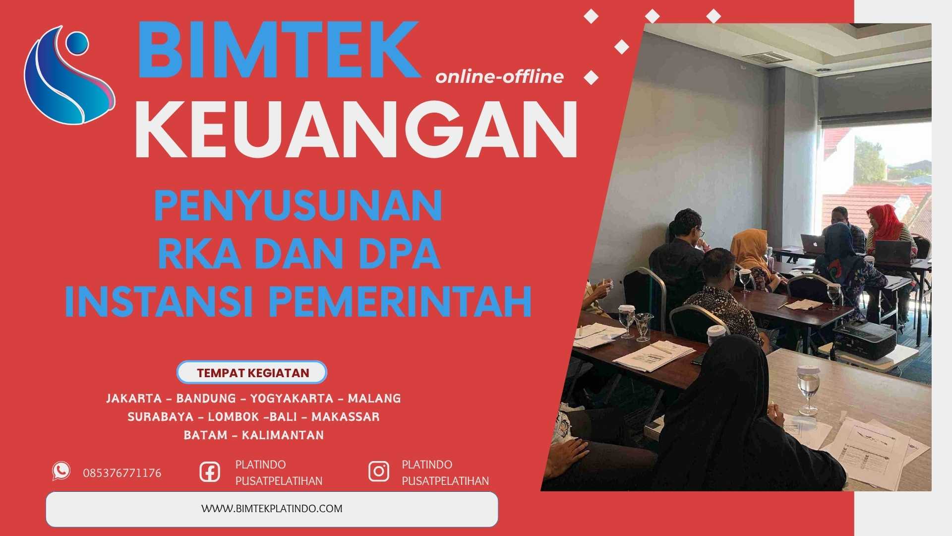 Bimtek Tata Cara Penyusunan RKA dan DPA Instansi Pemerintah