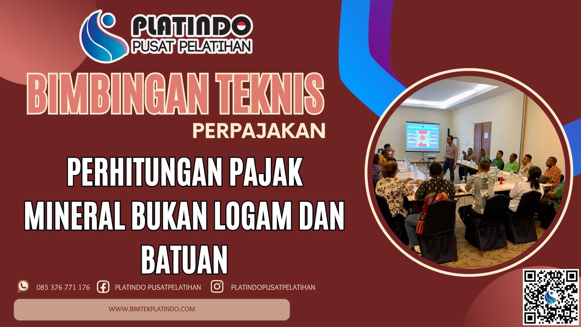 Bimtek Perhitungan Pajak Mineral Bukan Logam dan Batuan