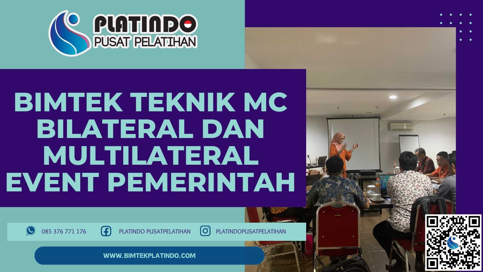 Bimtek Teknik MC Bilateral & Multilateral Event Pemerintah