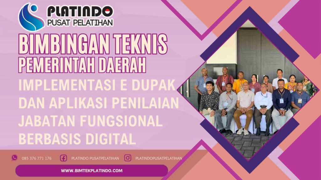 Bimtek Implementasi e Dupak dan Aplikasi Penilaian Jabatan Fungsional berbasis Digital