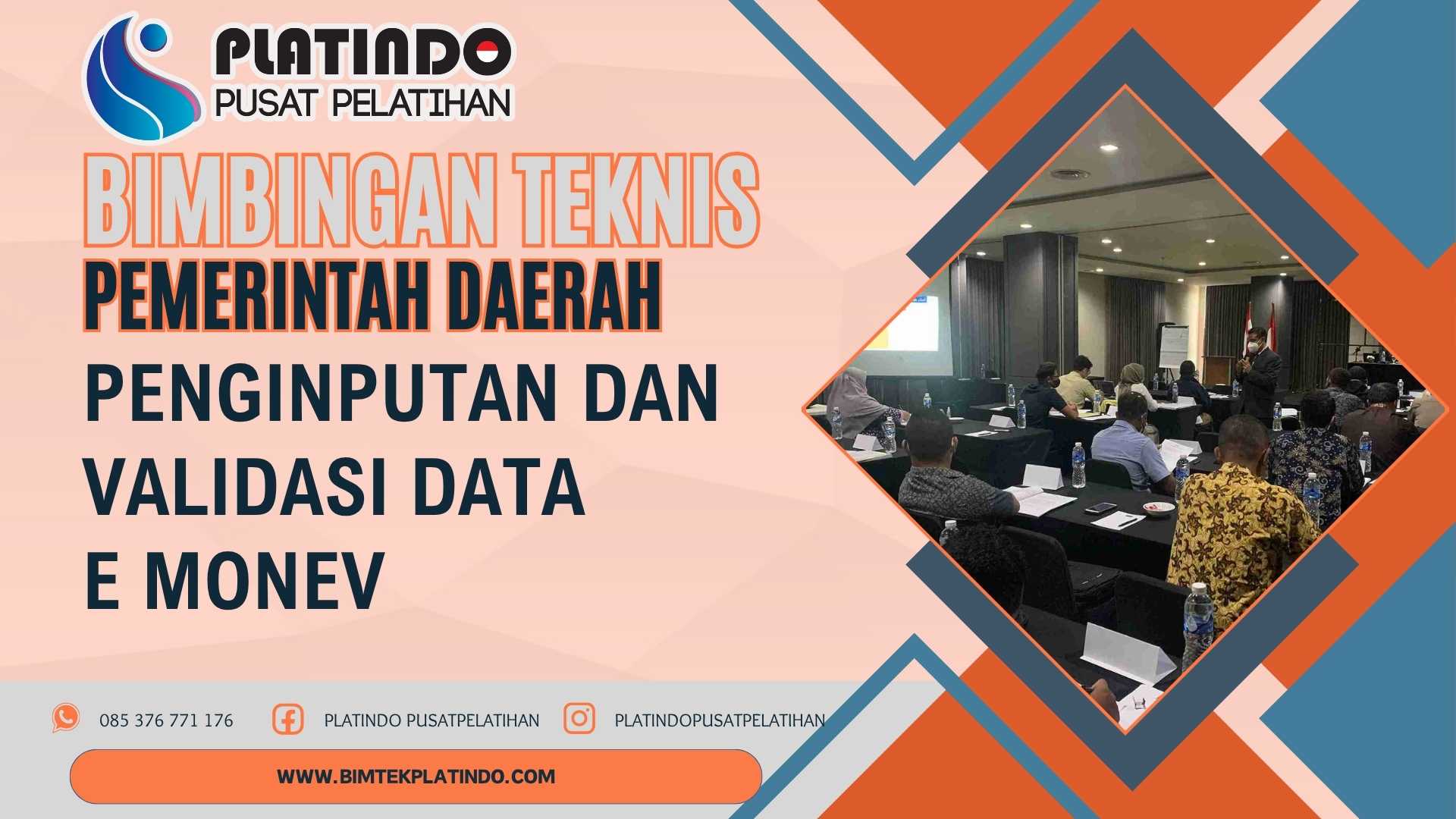 Bimtek Penginputan dan Validasi e-Monev