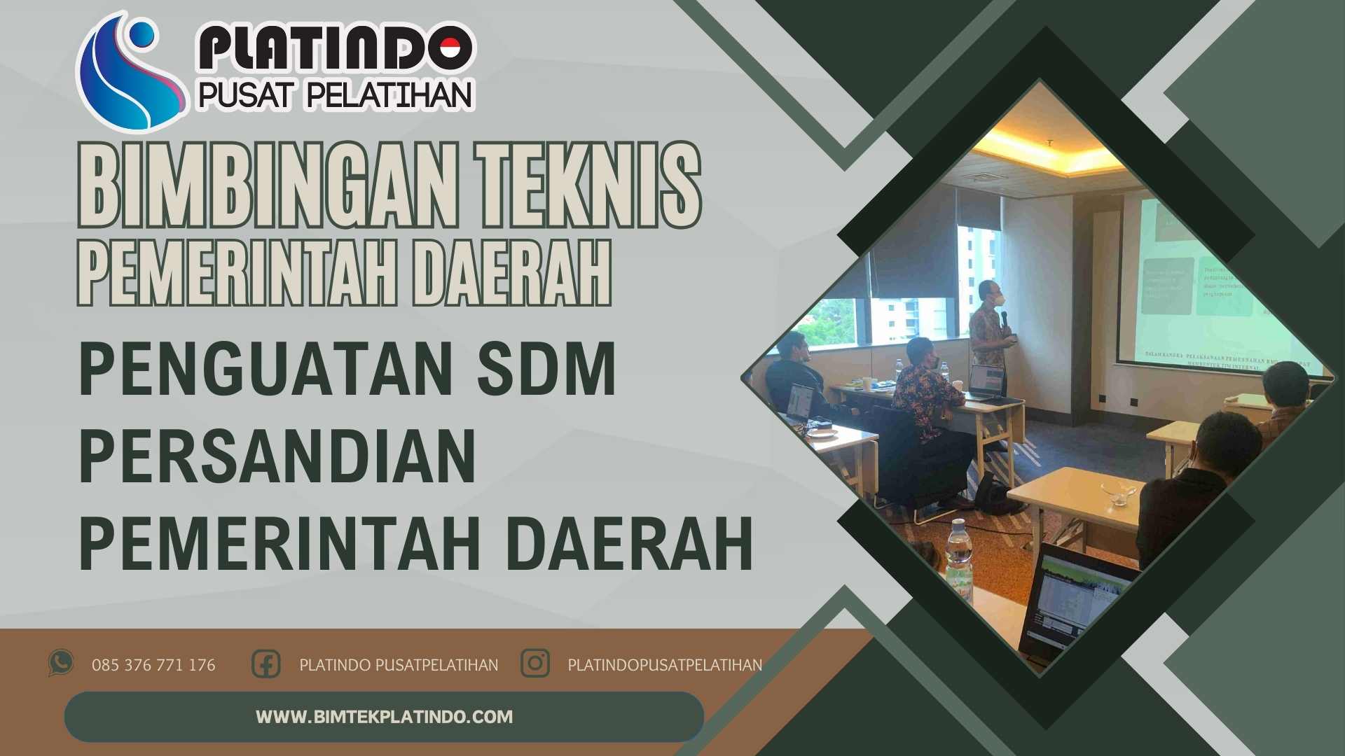 Bimtek Penguatan SDM Persandian Pemda