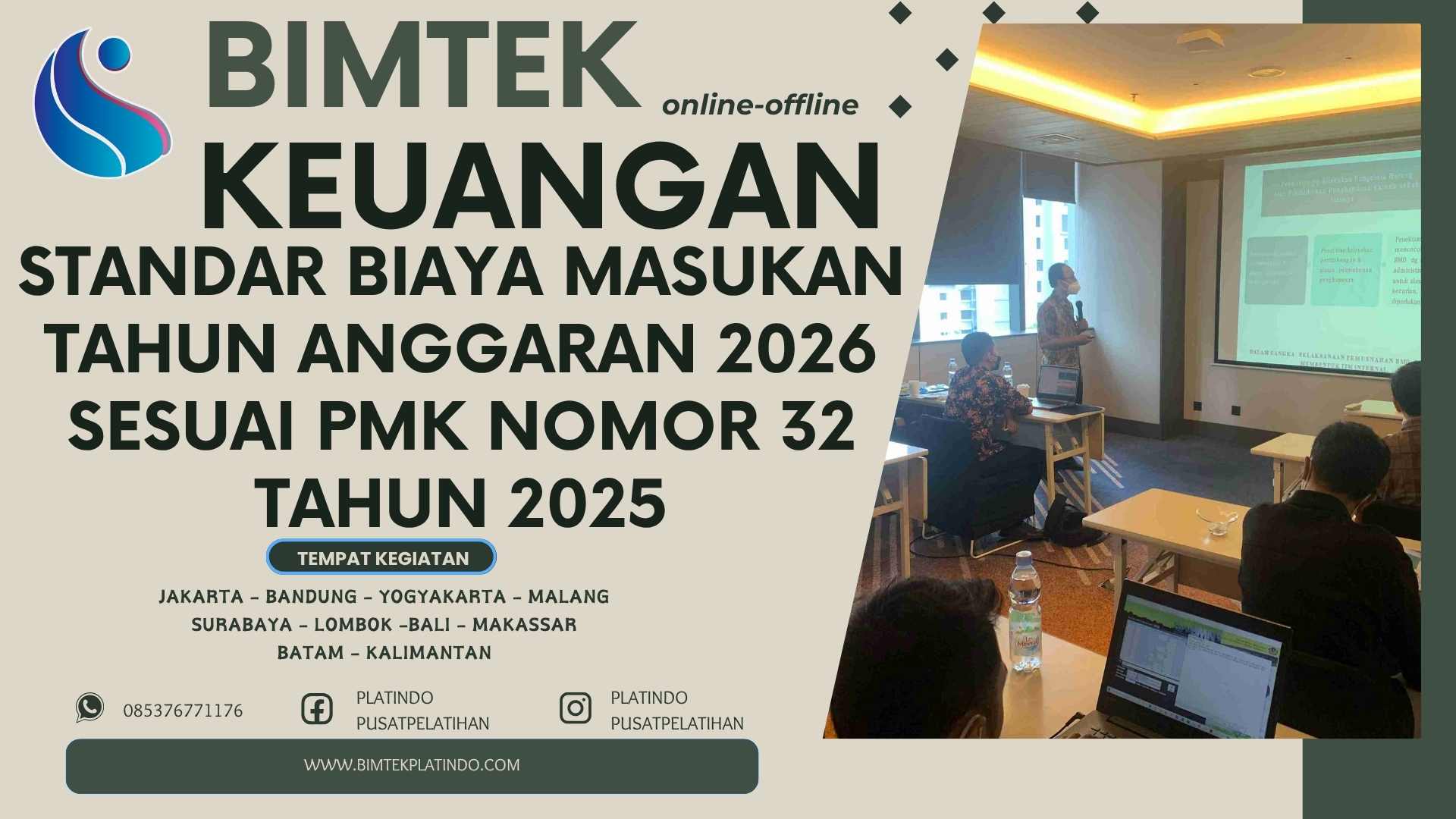 Bimtek Standar Biaya Masukan TA 2026