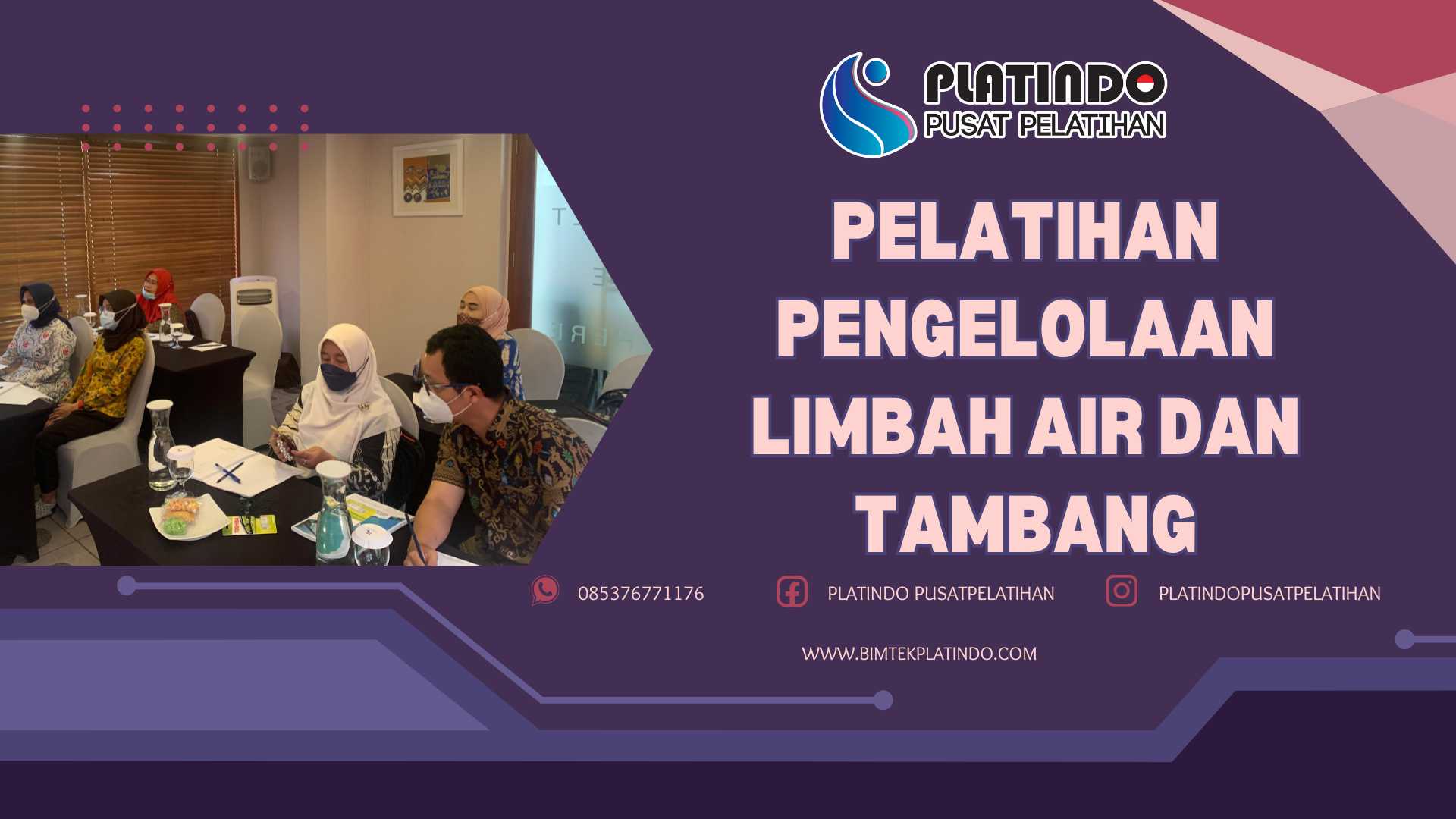 Pelatihan pengelolaan limbah air tambang