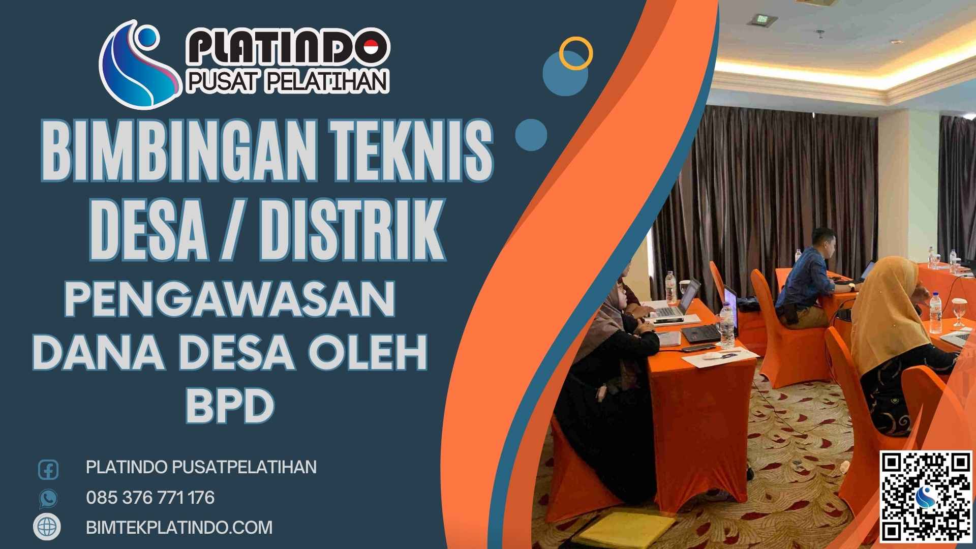 Bimtek Pengawasan Dana Desa oleh BPD