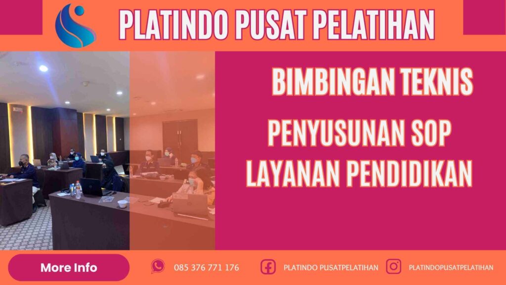 Bimtek Penyusunan SOP Layanan Pendidikan