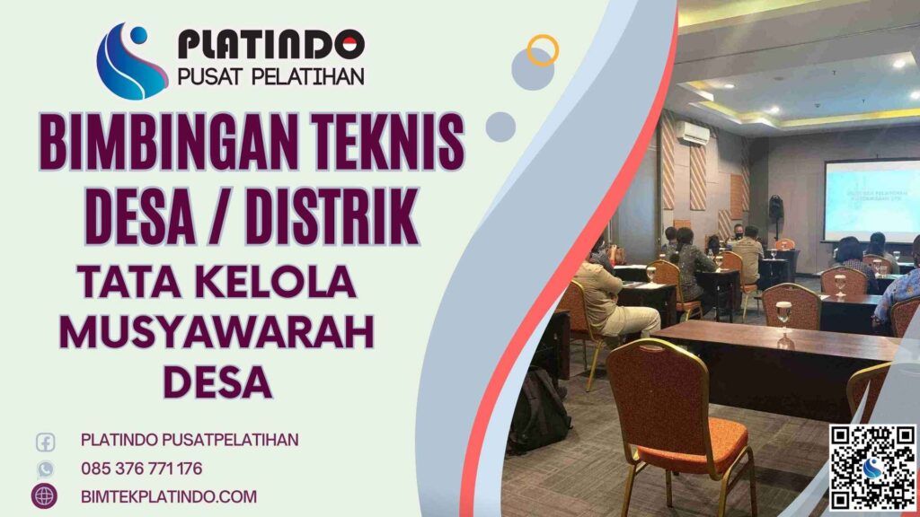 Bimtek Tata Kelola Musyawarah Desa