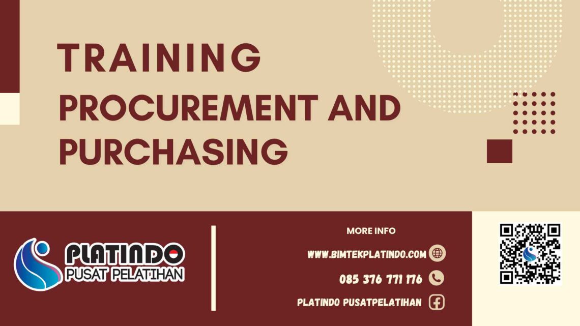 Training Procurement and Purchasing: Power Skills untuk Profesional ...