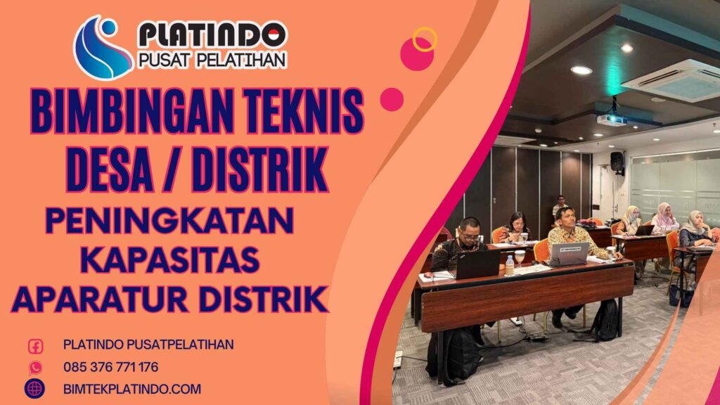 Bimtek Peningkatan Kapasitas Aparatur Distrik