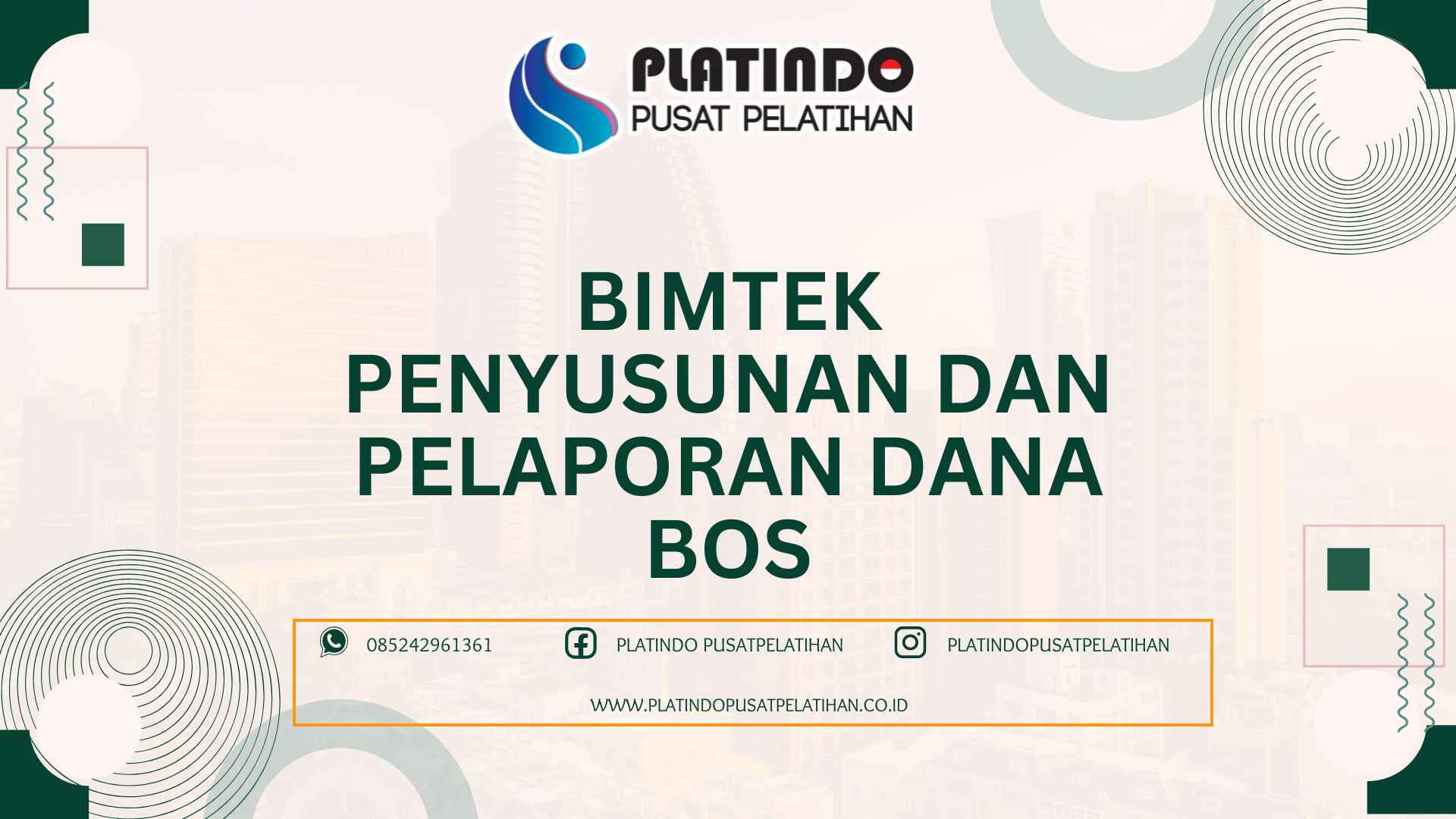 Bimtek Penyusunan dan Pelaporan Dana BOS