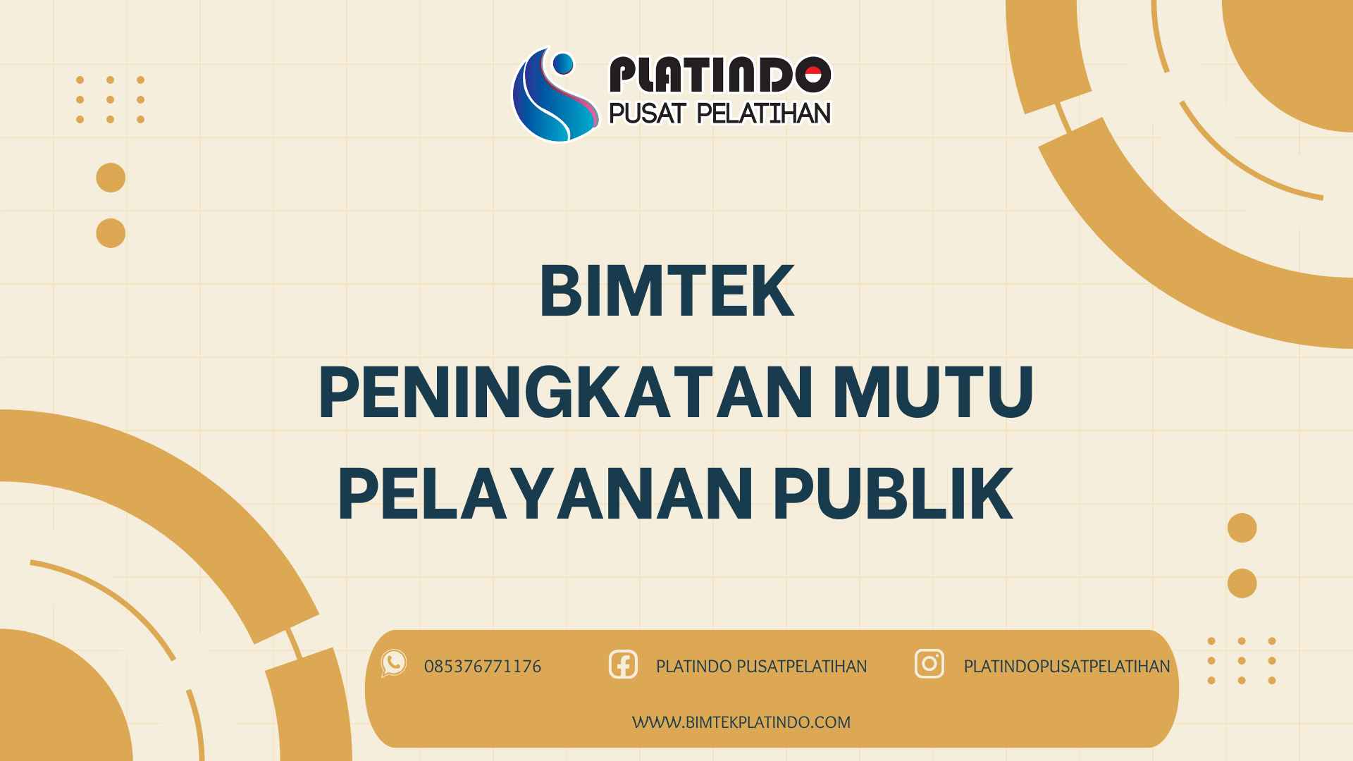 Bimtek Peningkatan Mutu Pelayanan Publik