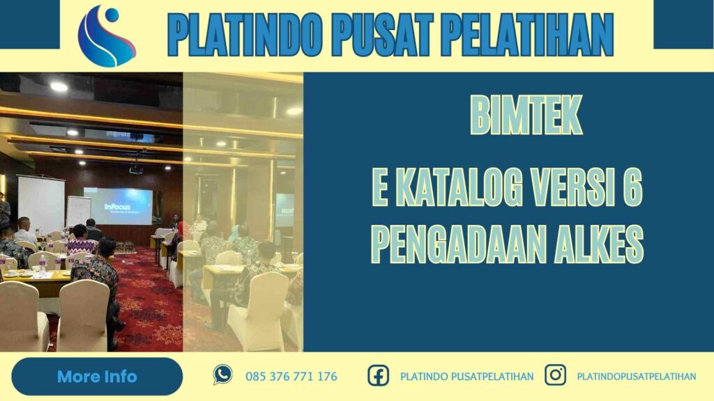 Bimtek E Katalog Versi 6 Pengadaan Alkes