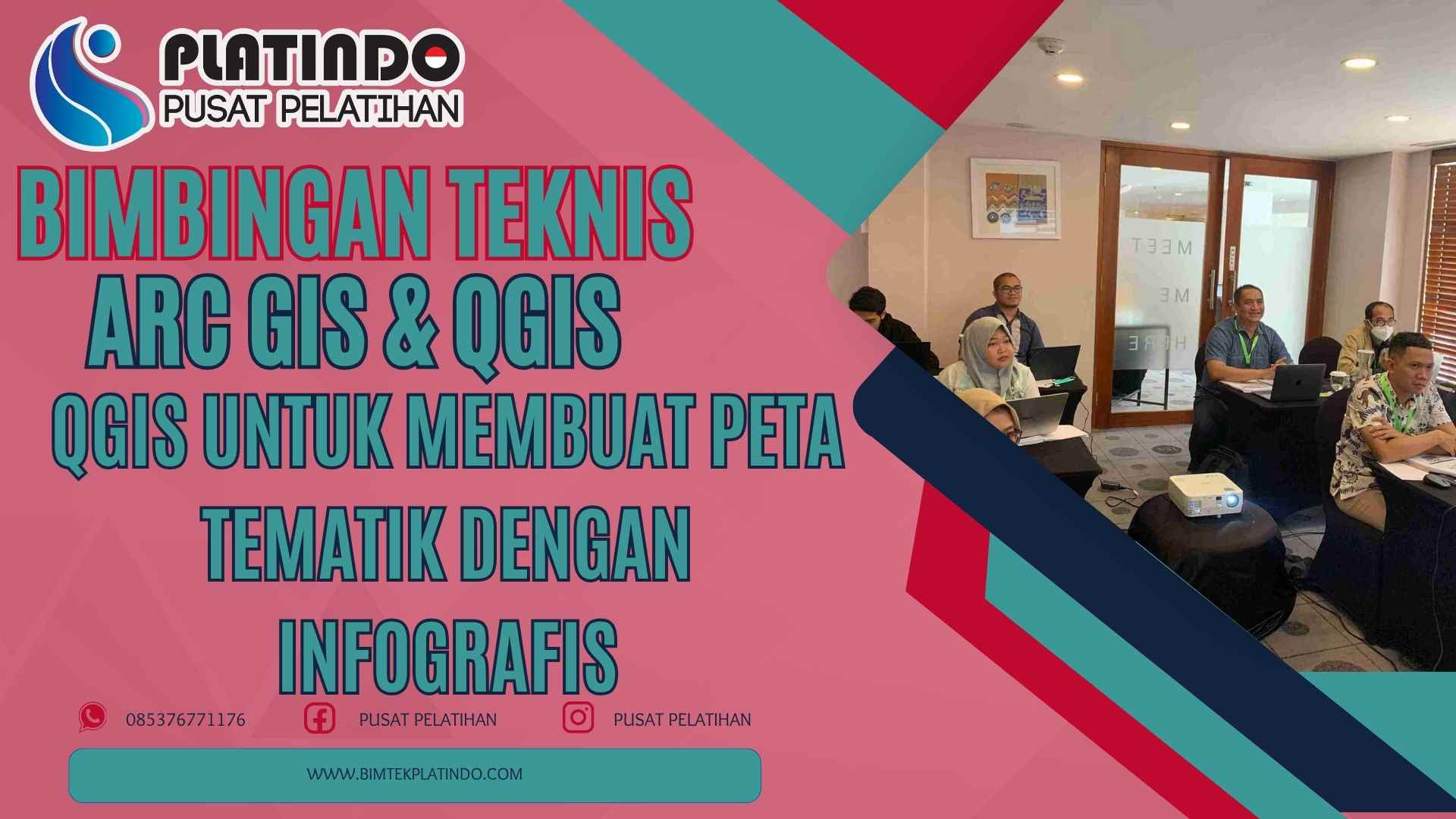 Pelatihan QGIS untuk Membuat Peta Tematik dengan Infografis