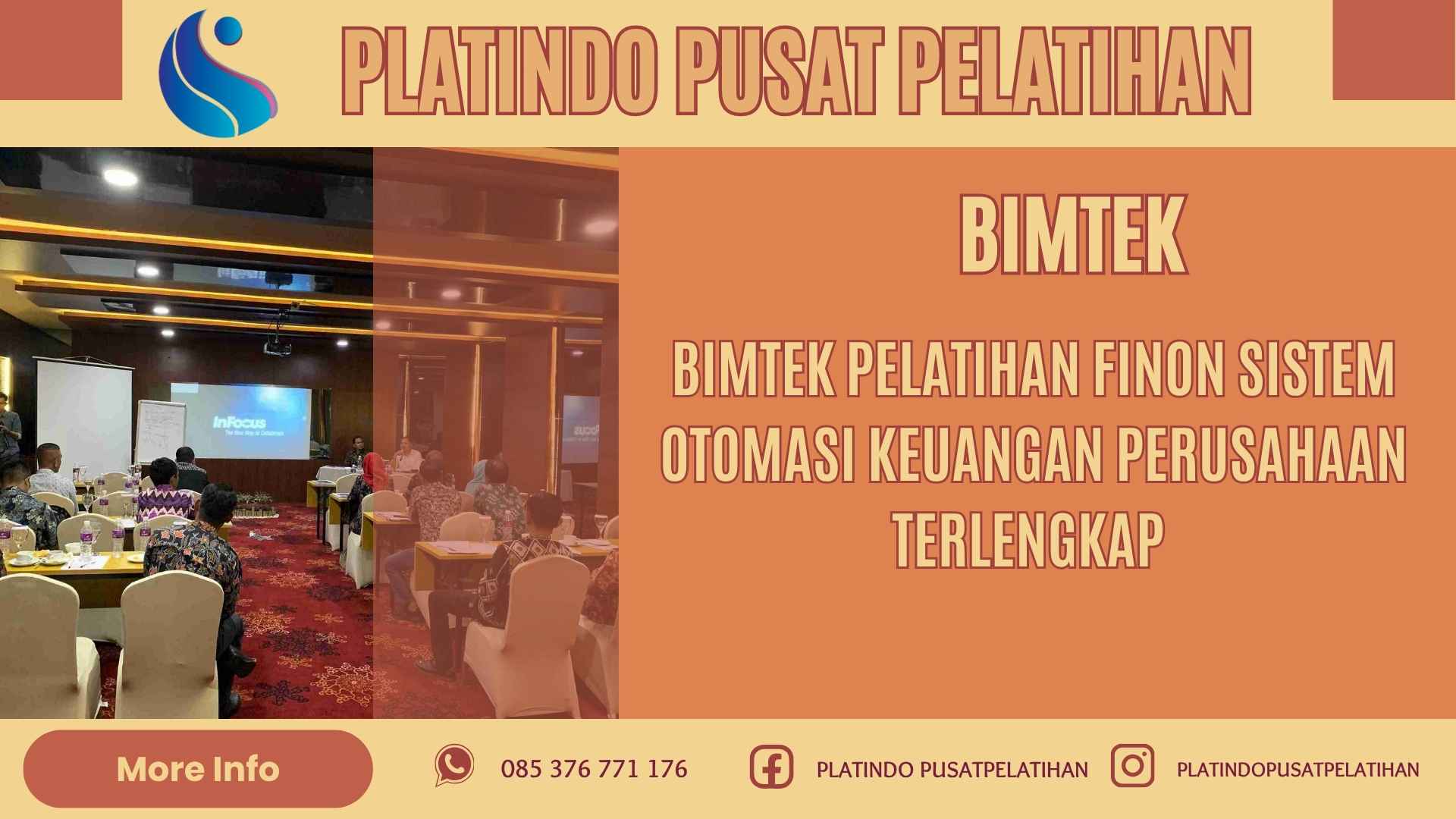 Bimtek Pelatihan FINON Sistem Otomasi Keuangan Perusahaan Terlengkap Terbaru