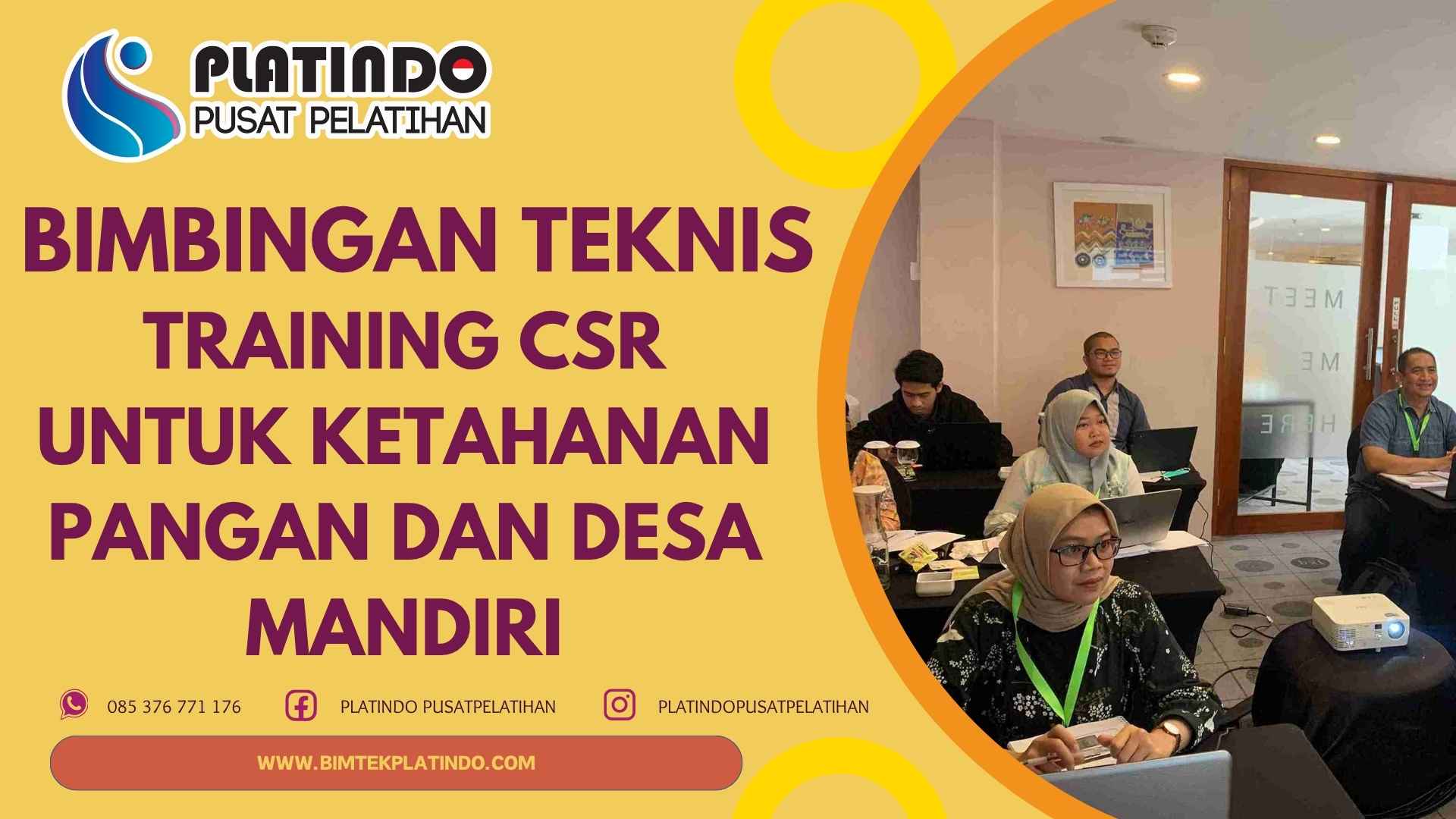 Bimtek Training CSR untuk Ketahanan Pangan dan Desa Mandiri Terbaru