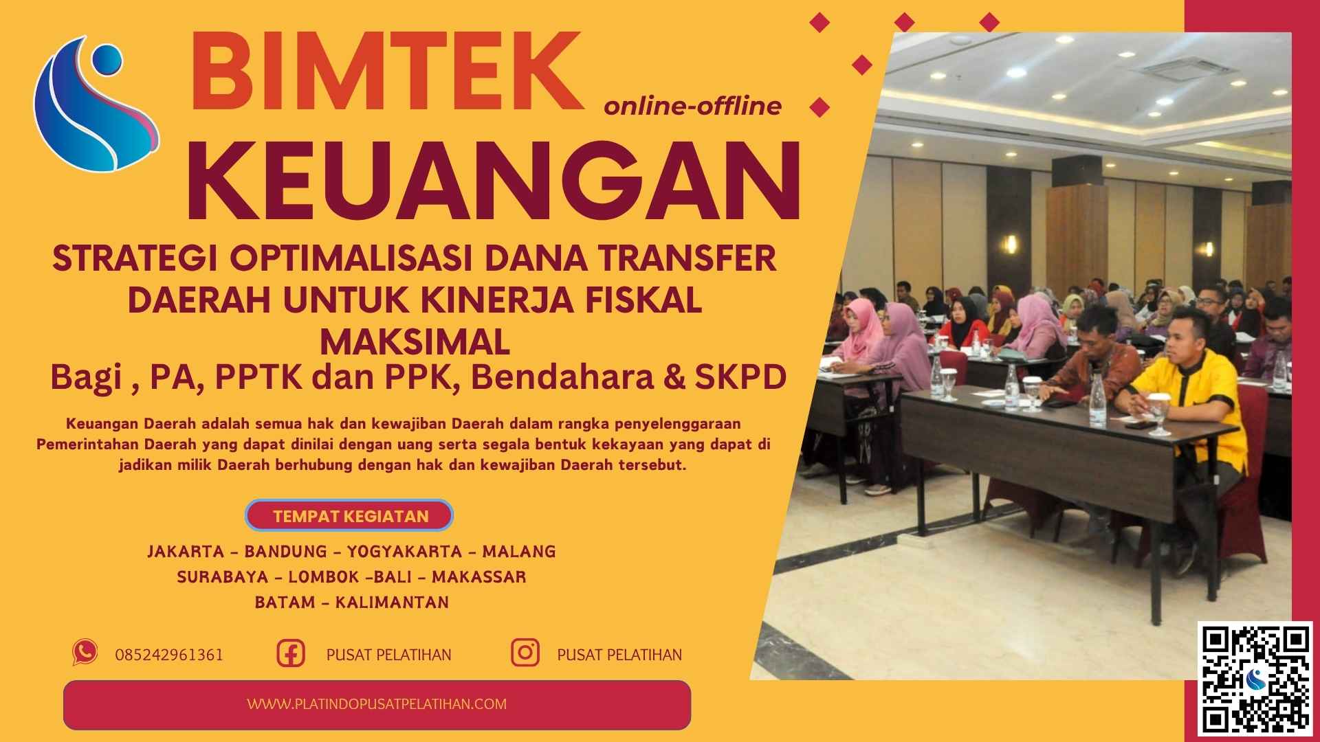 Bimtek Pelatihan Strategi Optimalisasi Dana Transfer Daerah untuk Kinerja Fiskal Maksimal Terbaru