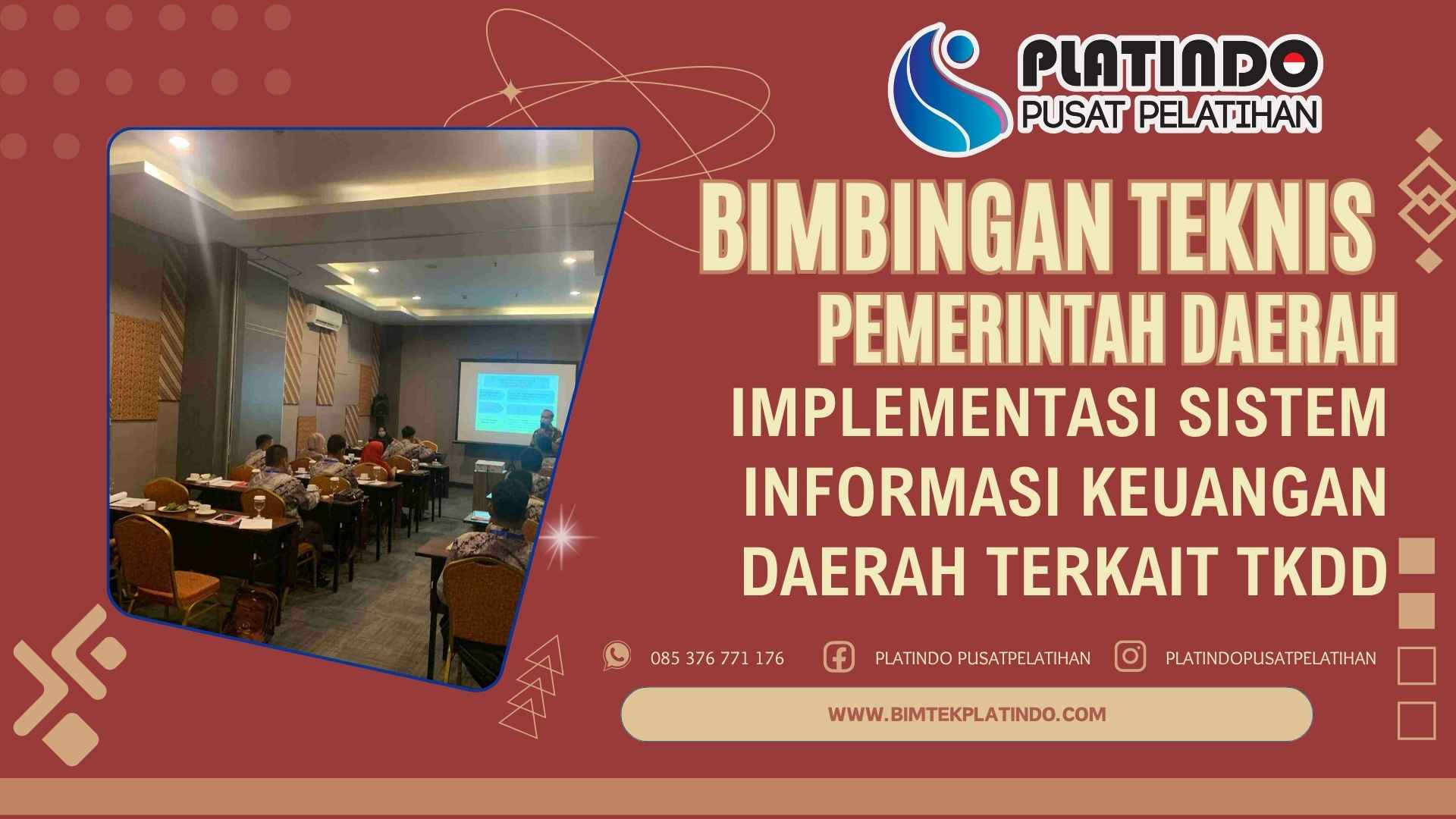Bimtek Pelatihan Implementasi Sistem Informasi Keuangan Daerah terkait TKDD Terbaru