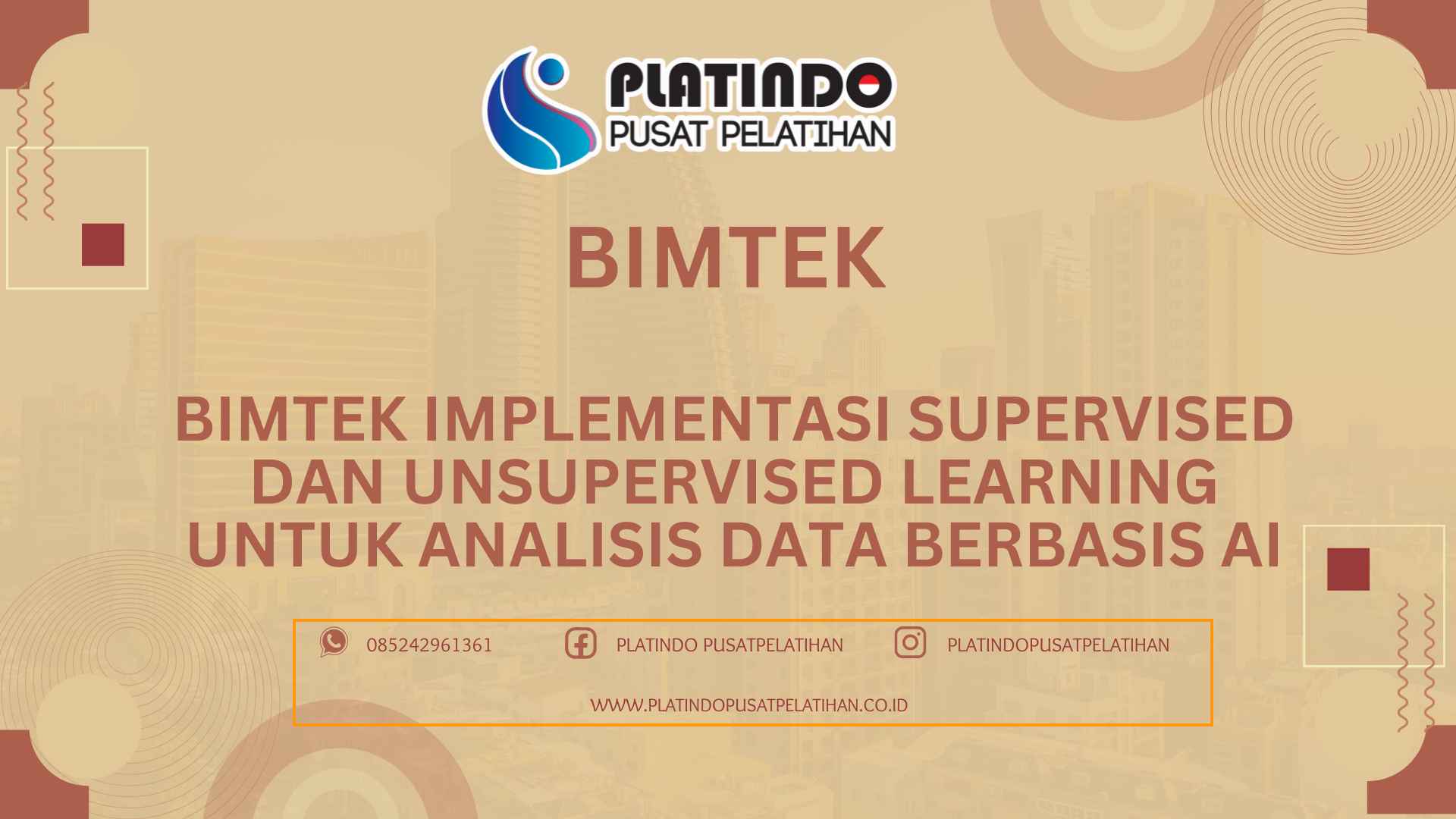 Bimtek Implementasi Supervised dan Unsupervised Learning untuk Analisis Data Berbasis AI Terbaru