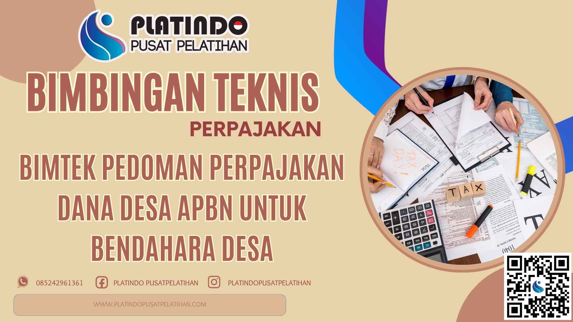 Bimtek Pedoman Perpajakan Dana Desa APBN untuk Bendahara Desa Terbaru