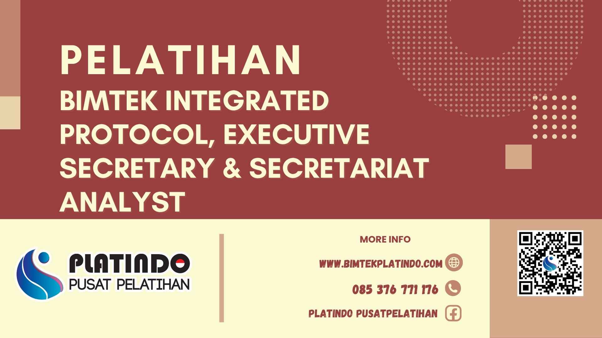 Bimtek Integrated Protocol Executive Secretary dan Secretariat Analyst Terbaru