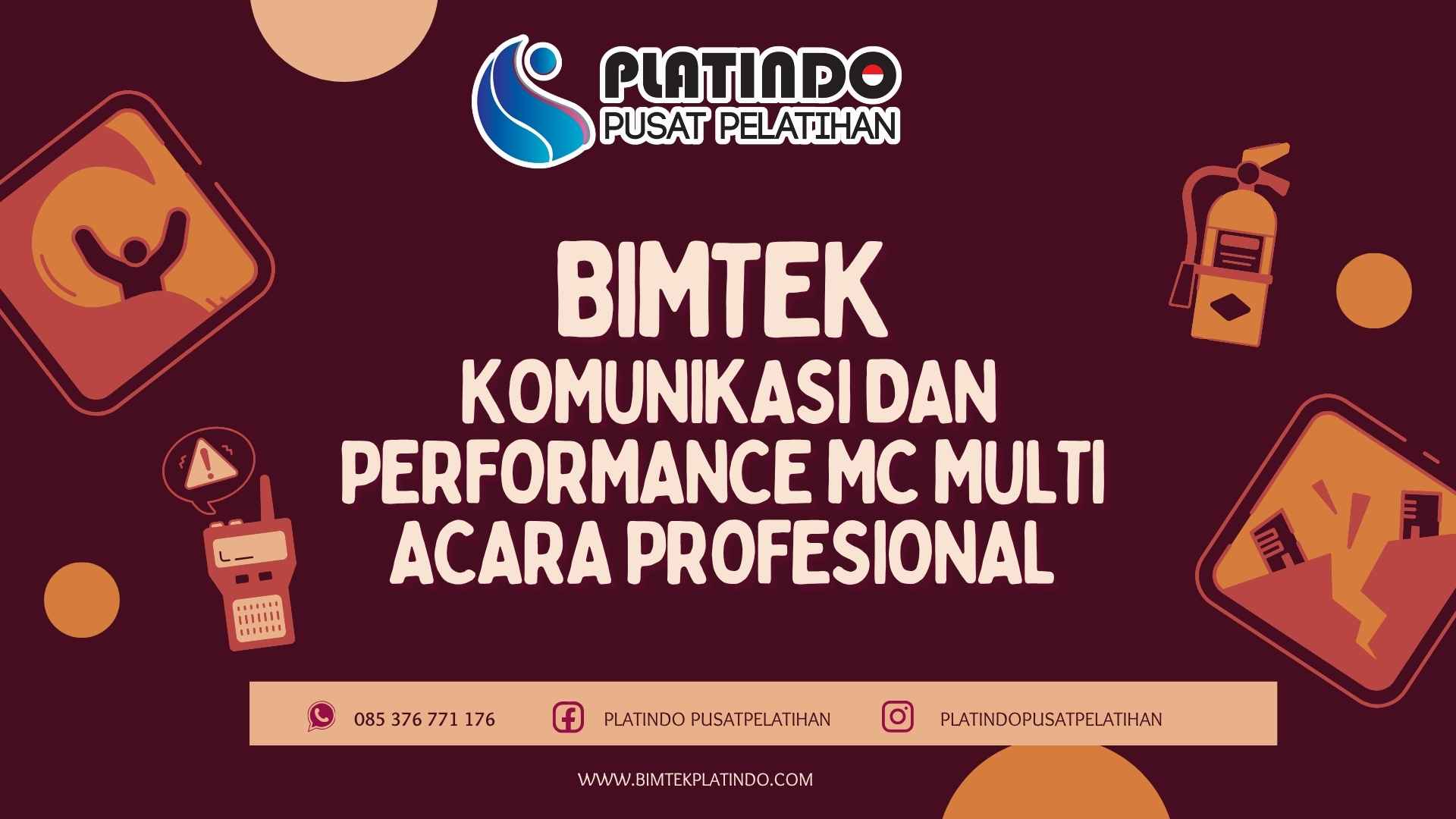 Bimtek Komunikasi dan Performance MC Multi Acara Profesional Terbaru