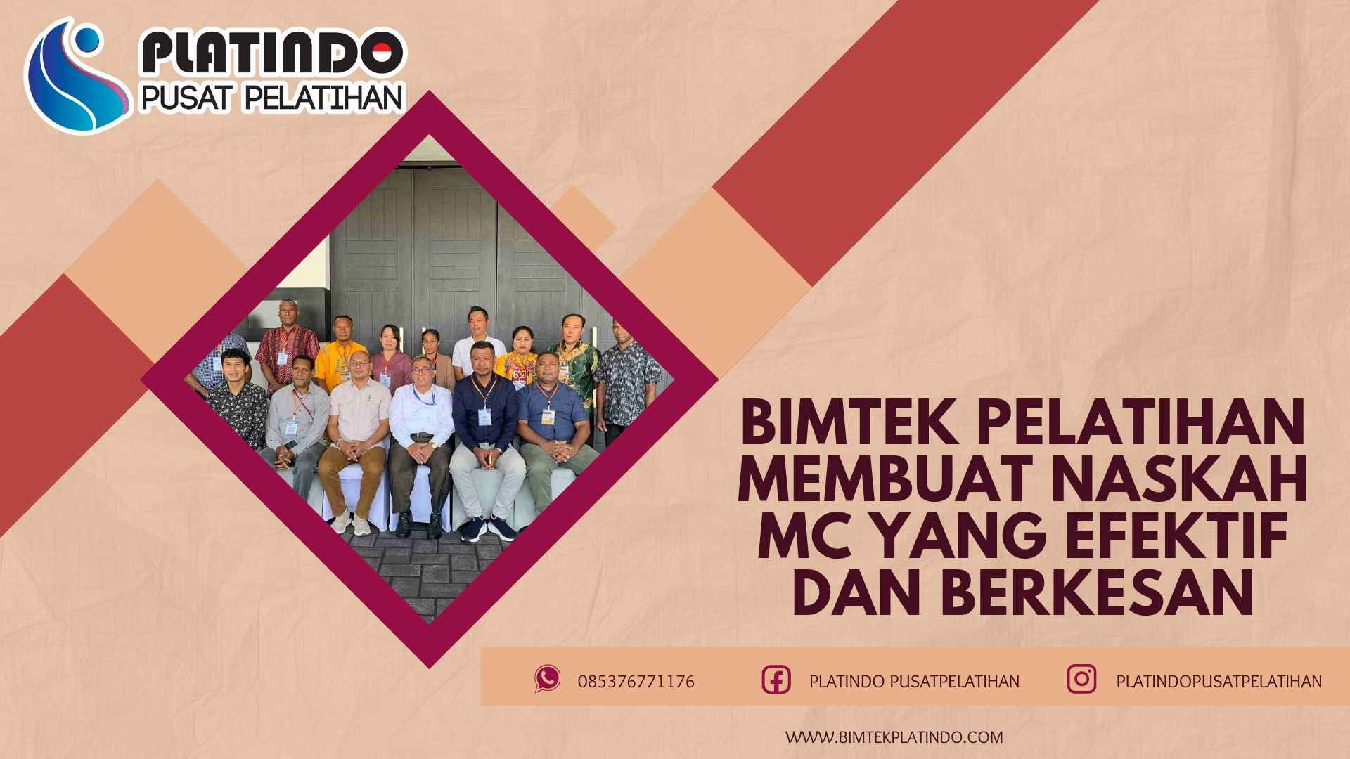 Bimtek Pelatihan Membuat Naskah MC yang Efektif dan Berkesan Terbaru