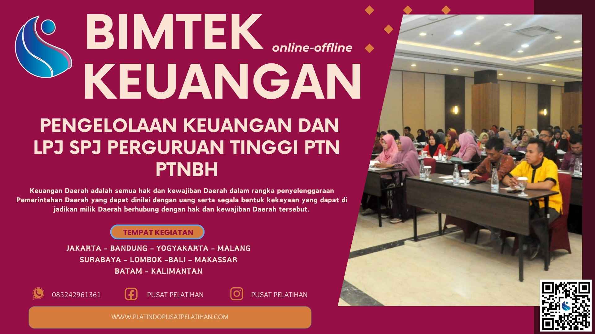Bimtek Pengelolaan Keuangan dan LPJ SPJ Perguruan Tinggi PTN PTNBH Terbaru