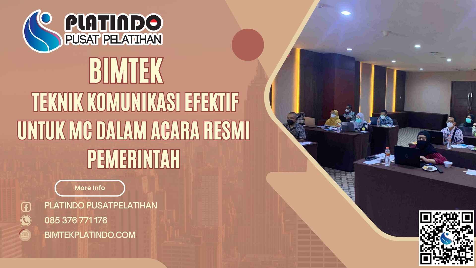 Bimtek Teknik Komunikasi Efektif untuk MC dalam Acara Resmi Pemerintah Terbaru